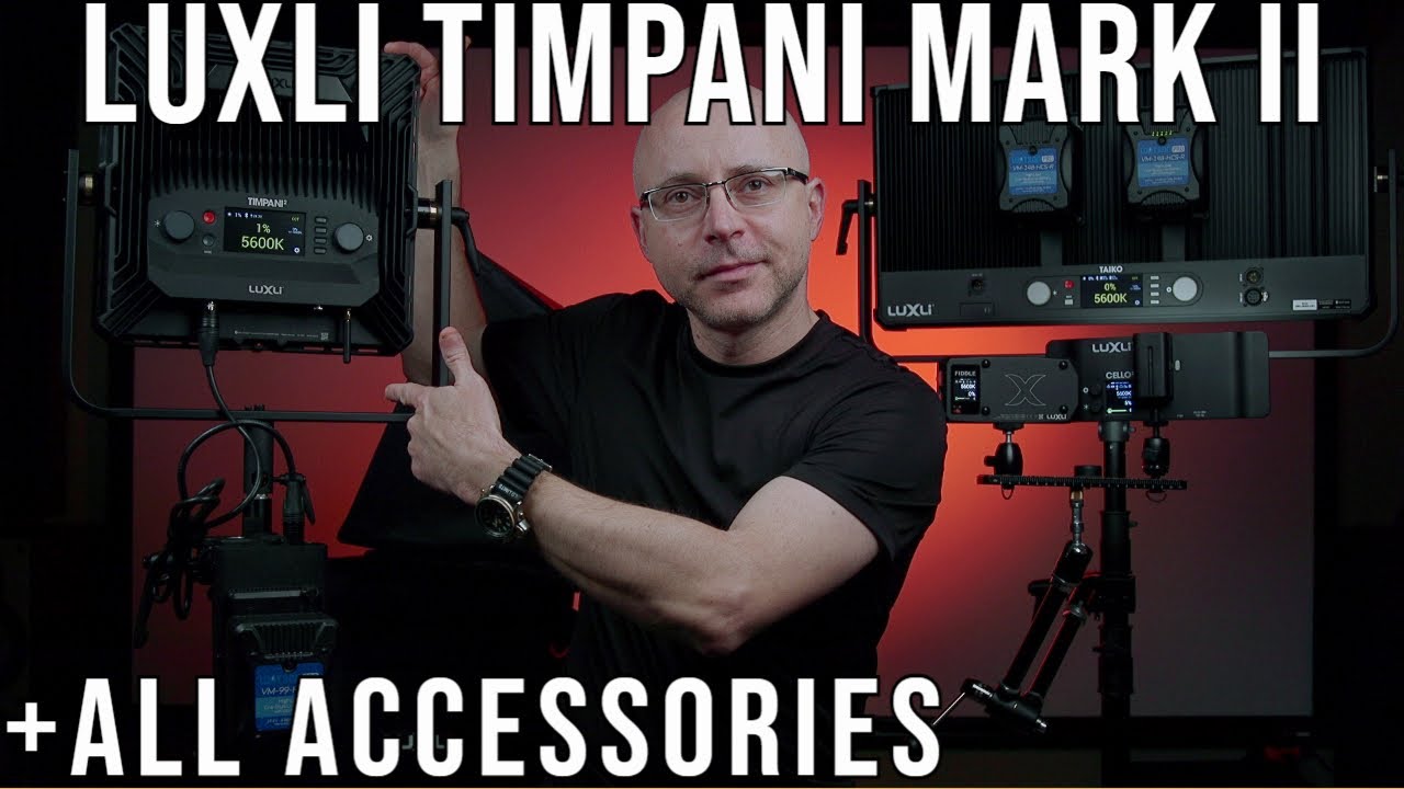 LUXLI Timpani Mark II 1x1 RGBAW LED Panel Review And Workshop