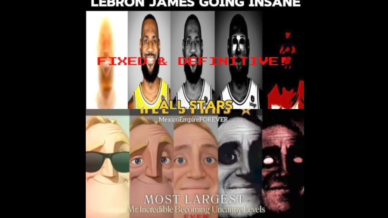 Mr incredible becoming uncanny all stars vs lebron james you are my sunshine all stars