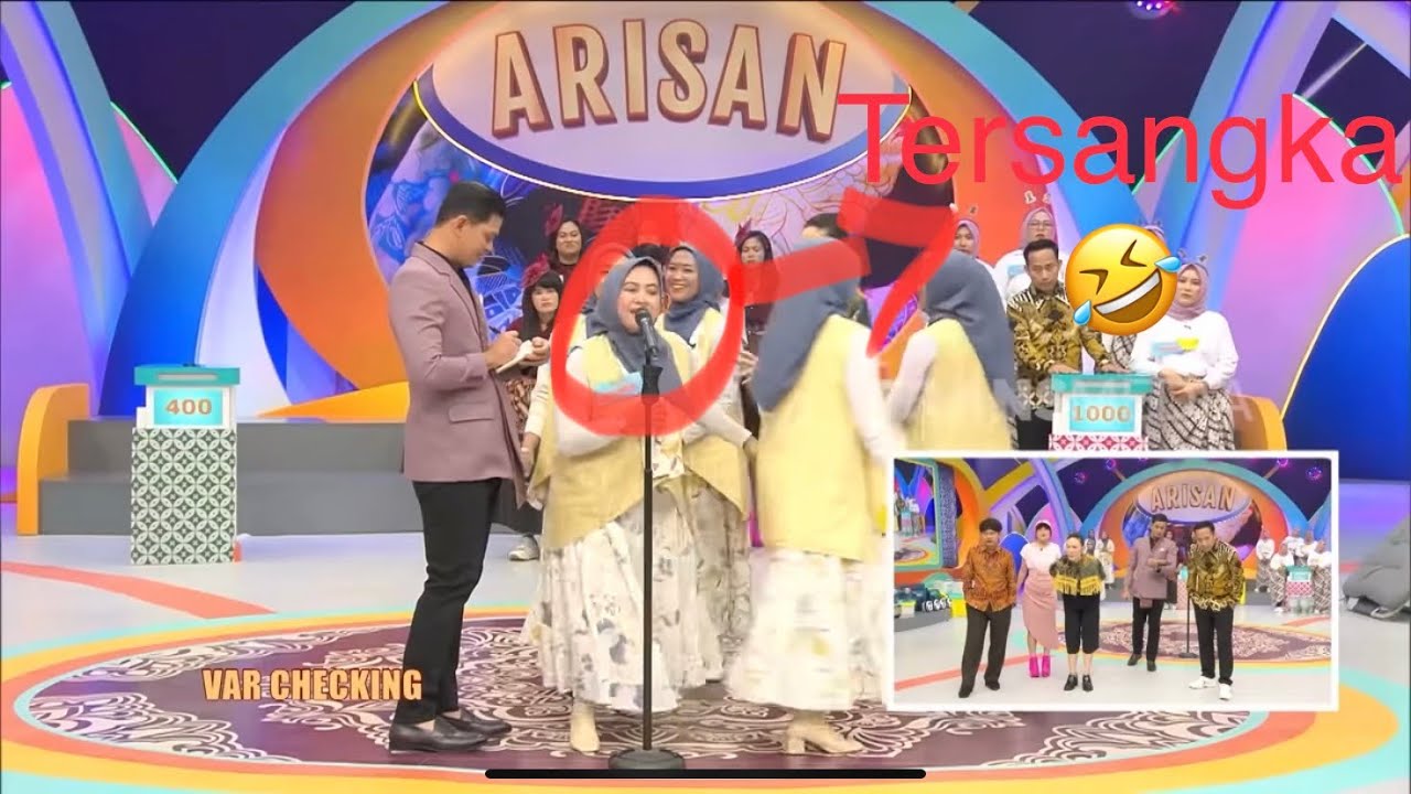 VAR !! Hanya Di Arisan Kuis Bisa VAR 🤣 || Mau Curang Di TV Swasta 🤣🤣 #suryainsomnia #arisantrans7