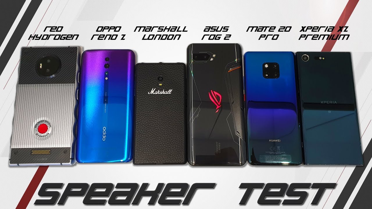 Asus ROG Phone 2 Stereo Speakers Comparison