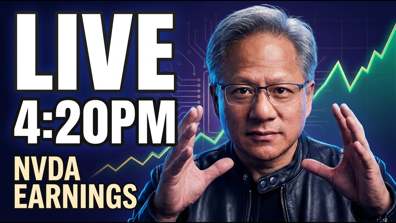 🔴NVIDIA Q1 EARNINGS CALL LIVE 5PM! WILL THE STOCK MARKET CRASH?