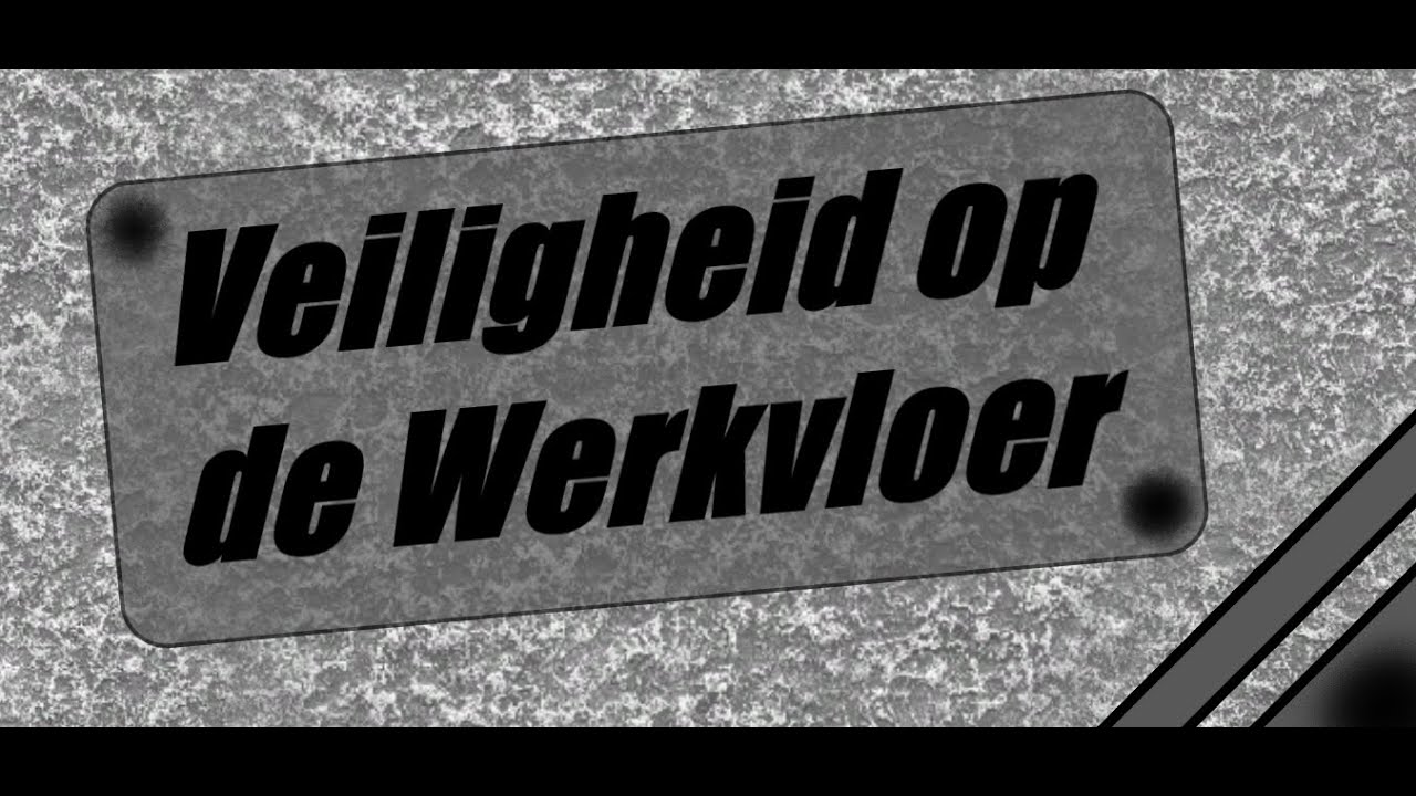 Veiligheid op de Werkvloer