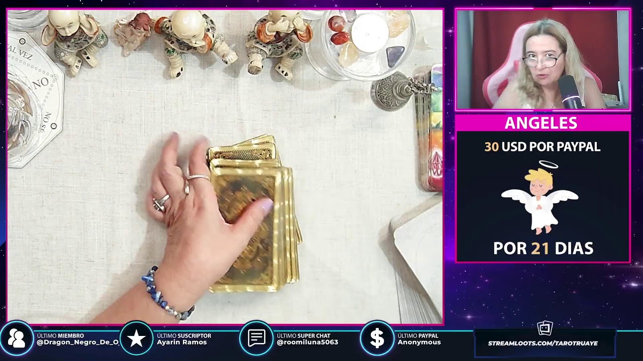 Tarot en Vivo Tarot en Directo SuperChat PayPal y  Gratuitas cada 10 Likes.