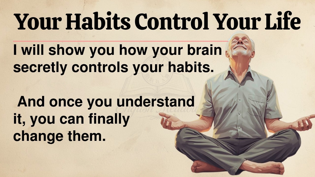 Your Habits Control Your Life || Motivational Video 🔥 || Graded Reader ✅️ || ESL