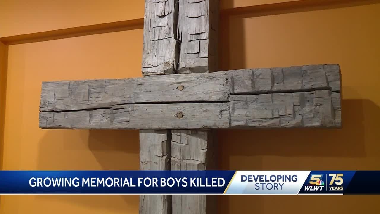 Mourners honor three brothers killed with growing memorial, prayer services