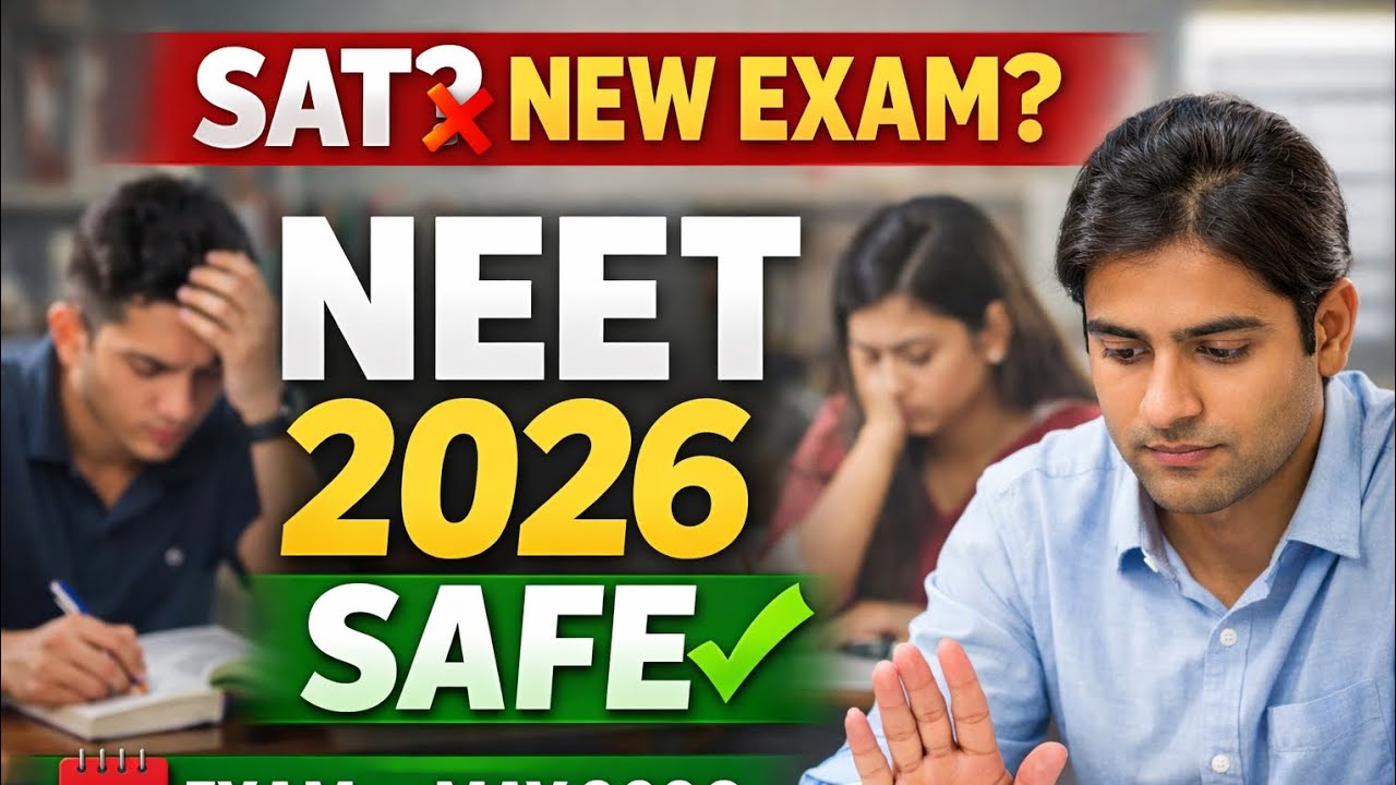 SAT Rumours EXPOSED ❌ | NEET 2026 SAFE | Exam in May 2026 | Stop Panic