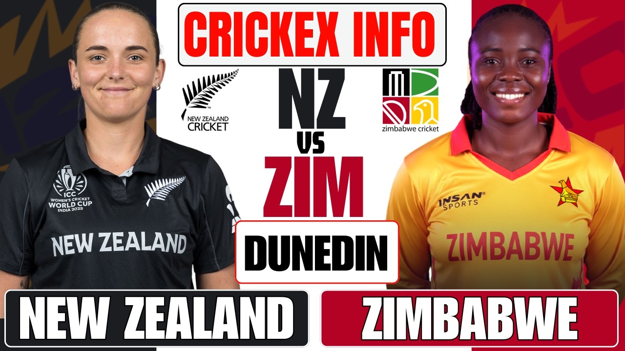 ZIMBABWE vs NEW ZEALAND LIVE | ZIM-W vs NZ-W - CRICKEX INFO