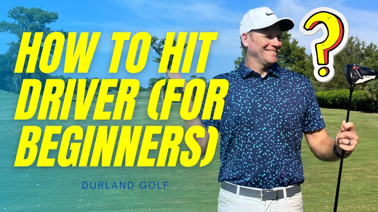 How To HIT THE DRIVER (For BEGINNERS) In Golf