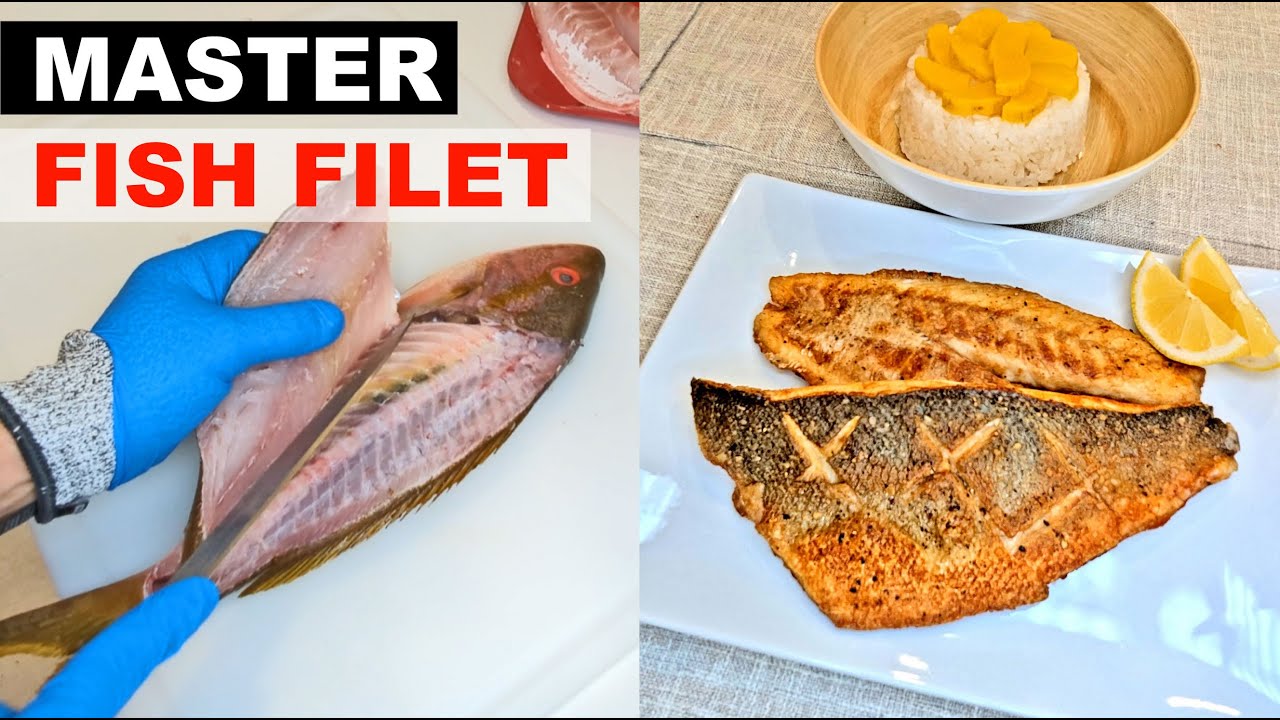 How to Filet Fish & Cook It Perfectly Crispy - (Master Fish Filleting)