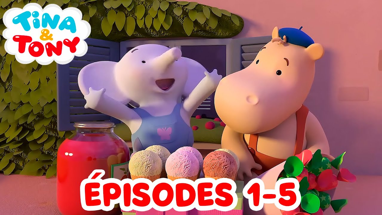 Collection de 1 à 5 épisodes | Tina & Tony | Dessin animé