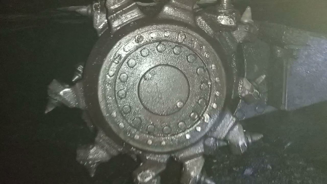continuous miner cutting and loading
