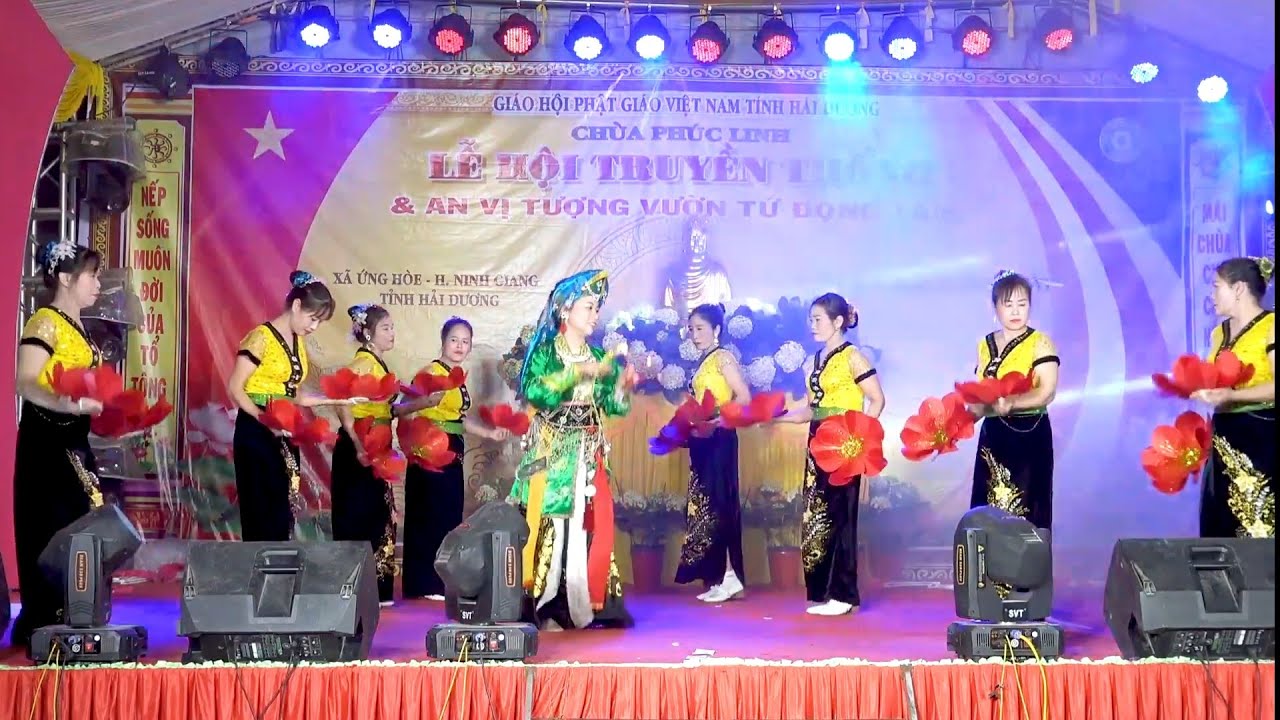 Múa Chầu Năm Suối Lân - Đội Văn nghệ Chùa Linh Sơn Tân Hương