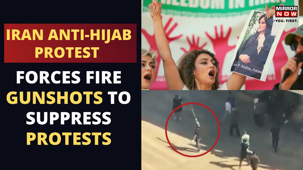 Iran&rsquo;s Anti-hijab Protest | Gunshots Fired by Iranian Forces | Mahsa Amini&rsquo;s Death | World News
