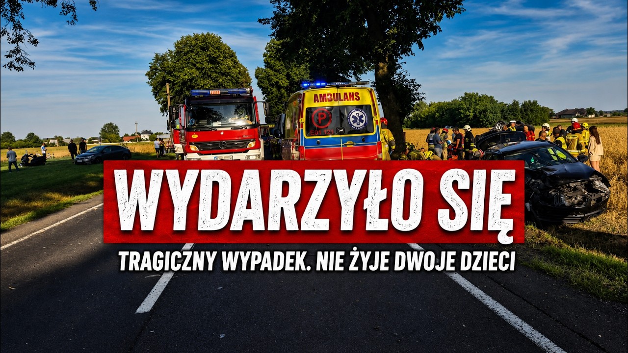 Wydarzyło się: Nie żyją dwoje dzieci i strażak. Tragedie wstrząsnęły Polską