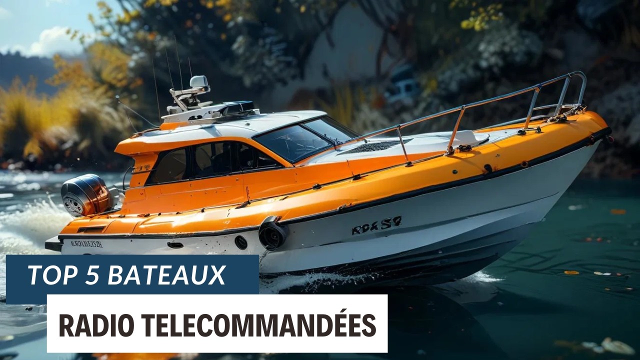 TOP 5 des meilleurs bateaux télécommandés (RC) de 2025