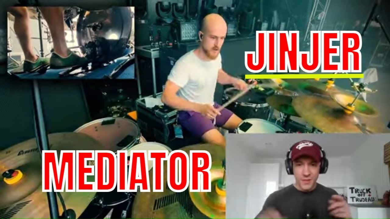 JINJER - Mediator - DRUMMER REACTS