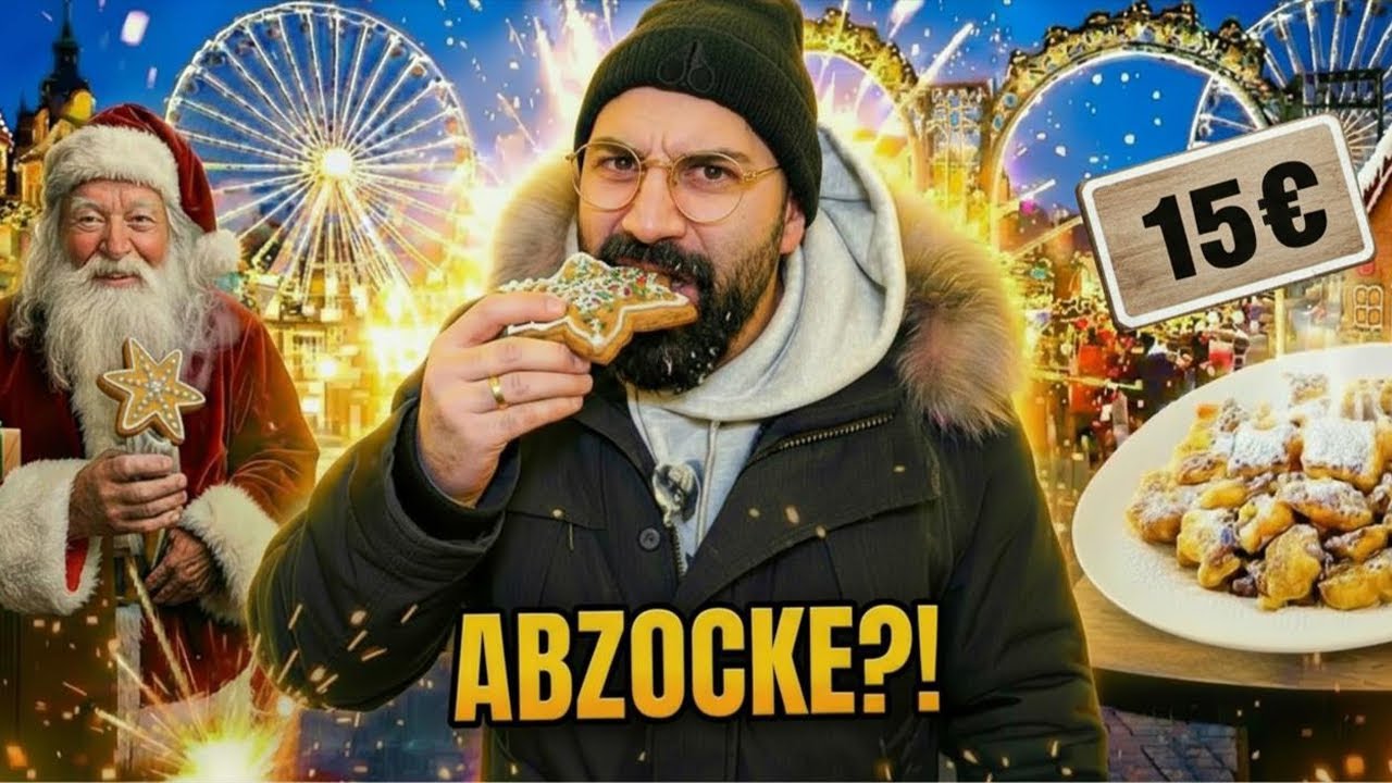 Проверка качества еды на рождественской ярмарке: стоит ли оно того?!