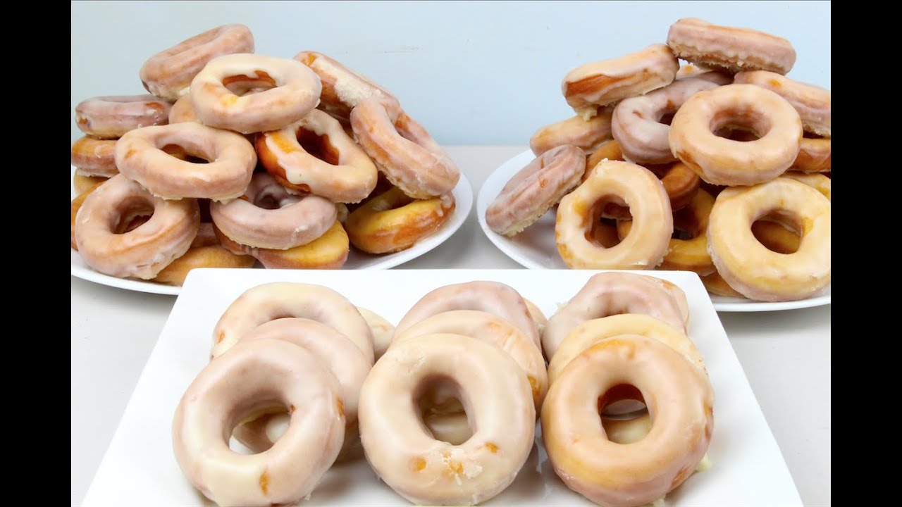 How to make KRISPY KREME DONUTS | Home made recipe