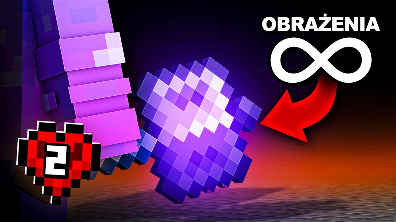 ZDOBYŁEM NAJPOTĘŻNIEJSZĄ BROŃ w MINECRAFT HARDCORE #2