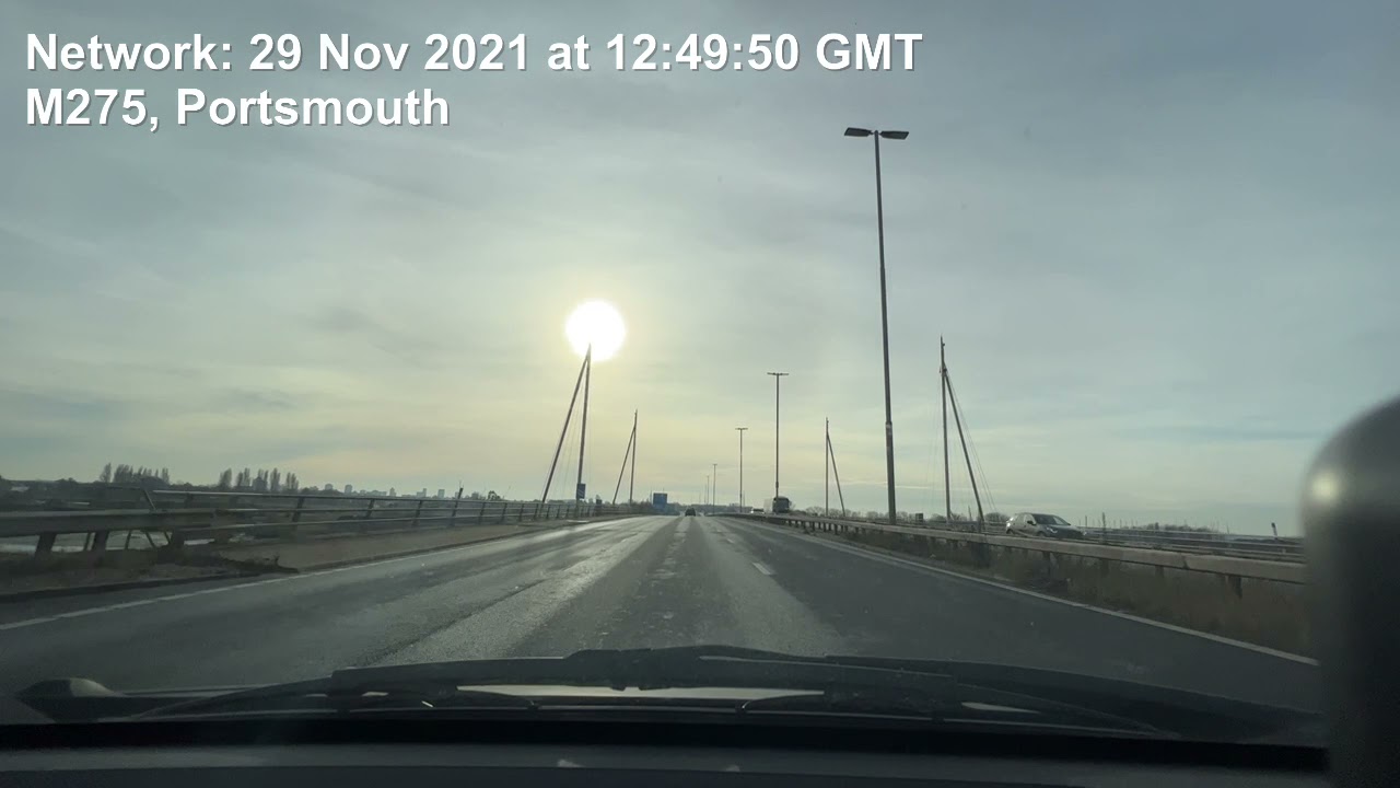🇬🇧 relaxing ride to Portsmouth Point and Fort Cumberland from Waterlooville, M275 #ASMR