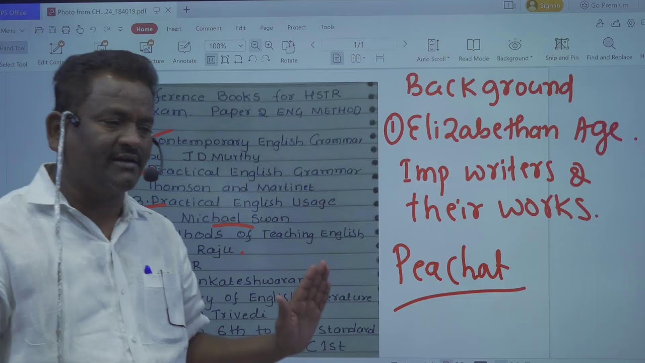 HSTR  ENGLISH METHOD PAPER - 2  BY PUJARI SIR