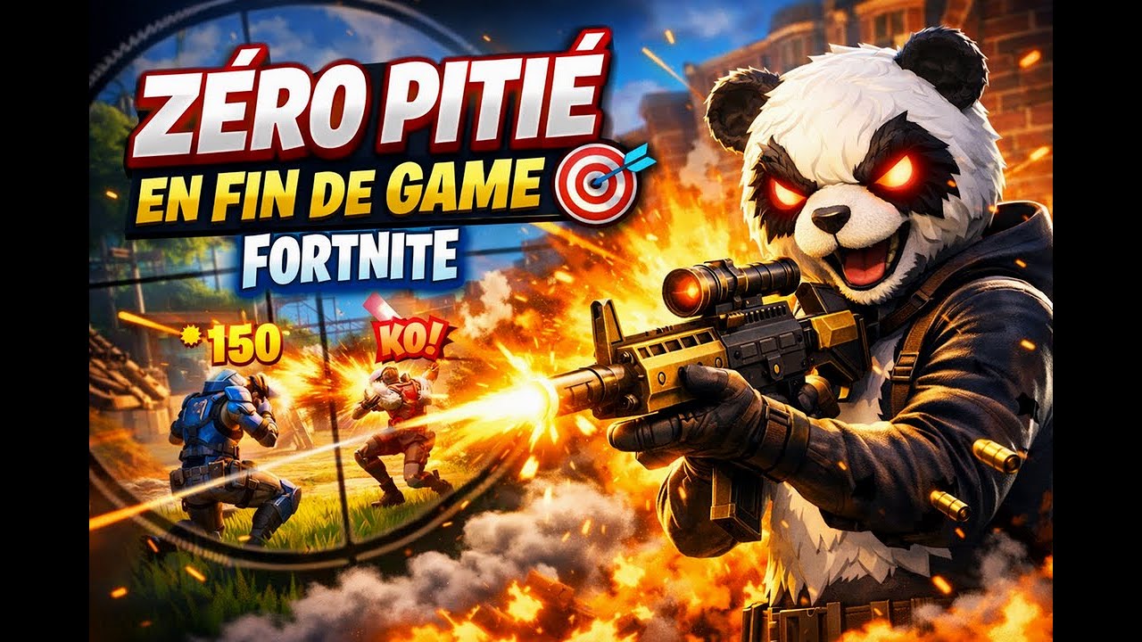Liveshort : Fortnite - Zéro pitié en fin de game 🎯venez chill