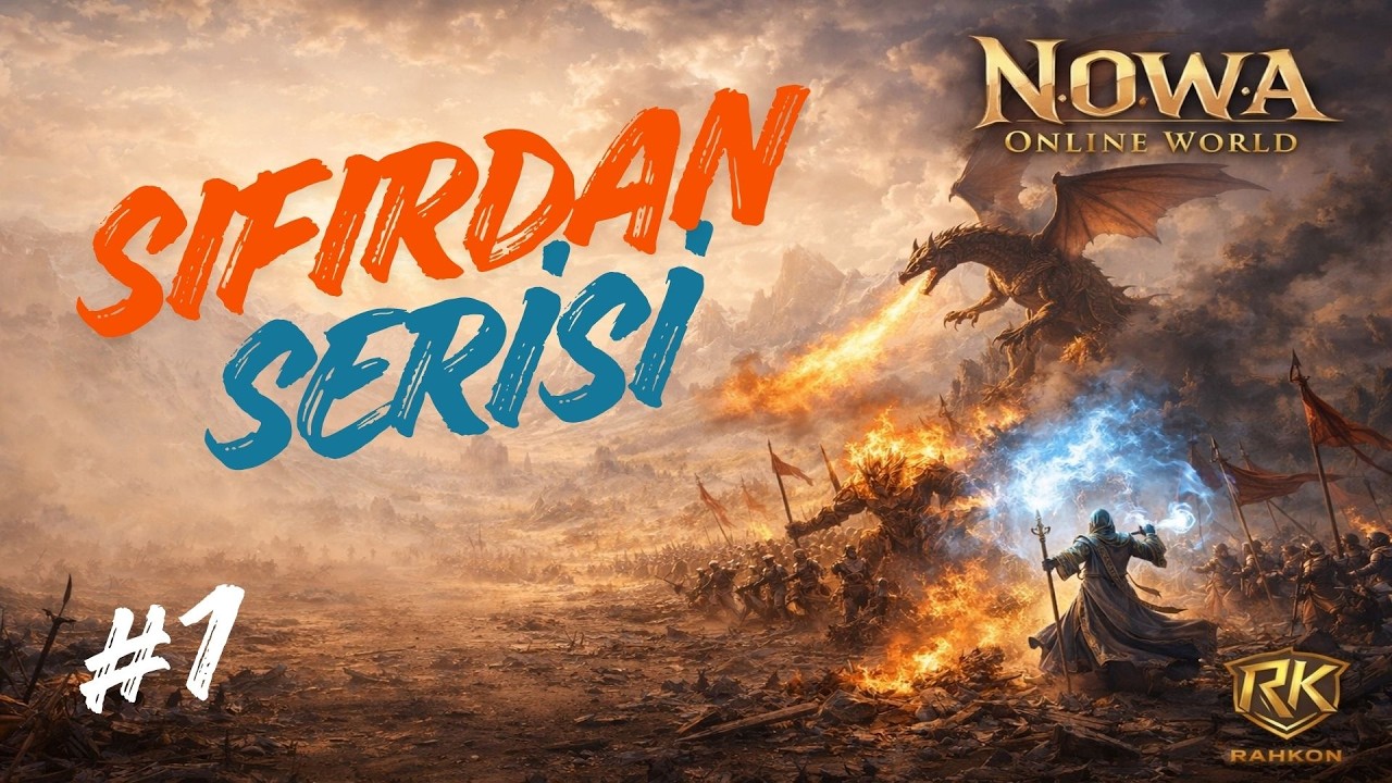 Level Kastık | İlk Upgrade | EFSANE DROP! | Nowa Online #1