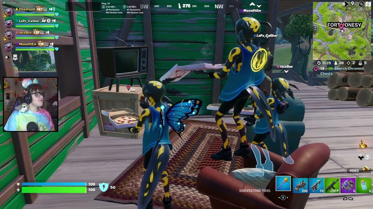 Pizza Tinnitus... Fortnite Pizza Emote all at once | Clips from Twitch #7
