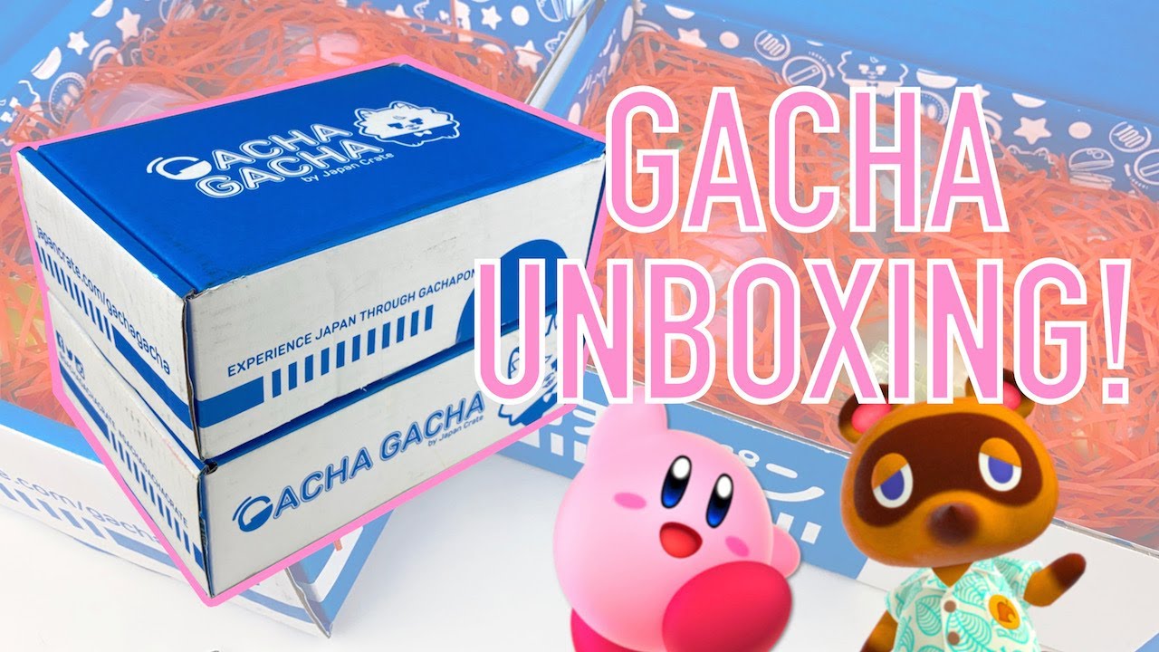BIG GACHAPON UNBOXING! Animal Crossing, Anime, Pokemon + More! | Gacha Gacha Crate ♡