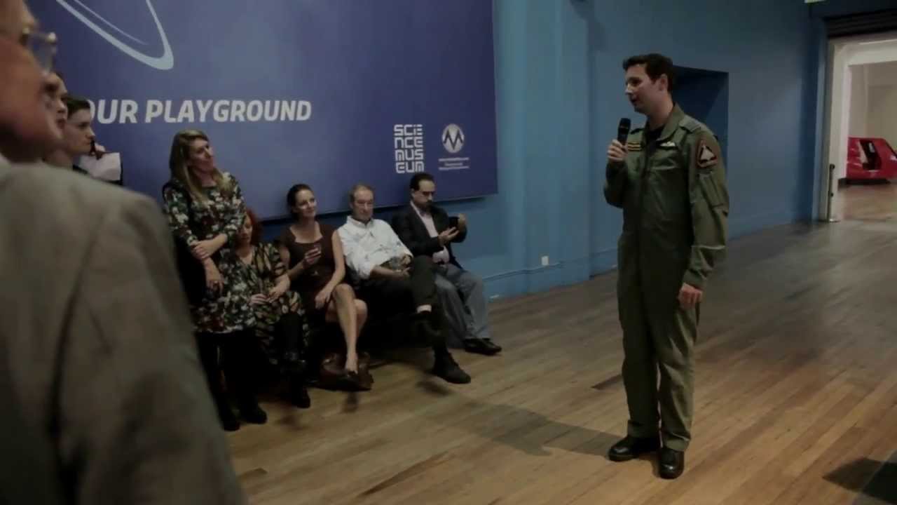 Typhoon launch: The Science Museum, London