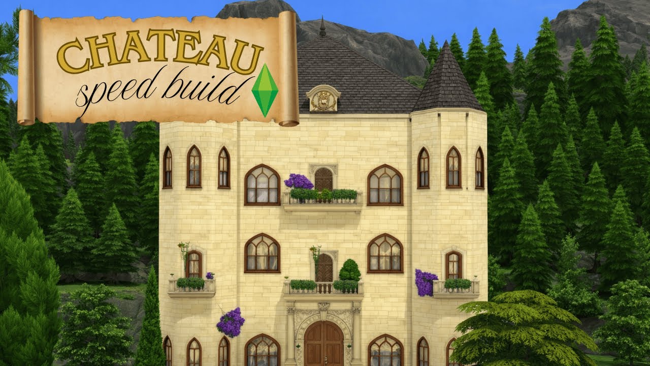 Château / NO CC / The Sims 4 : Speed Build