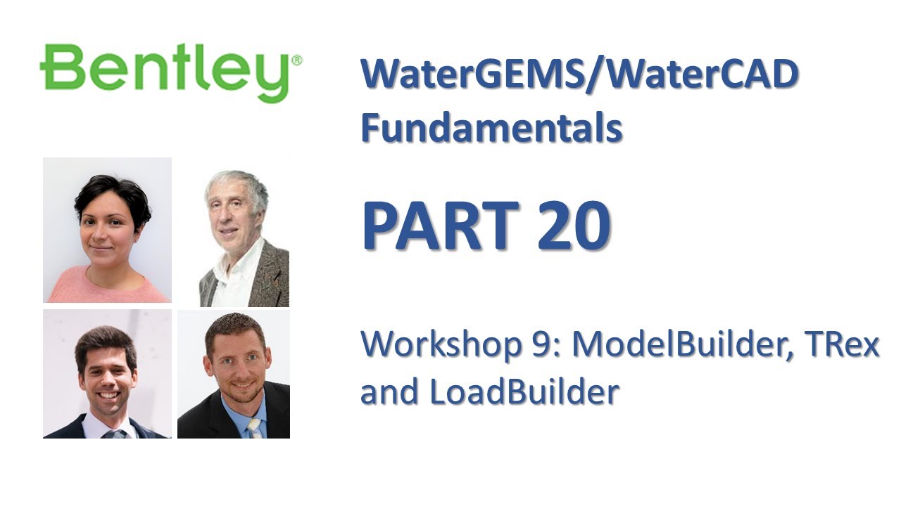Основы WaterGEMS/WaterCAD. Часть 20: Семинар 9 (ModelBuilder, TRex и LoadBuilder)
