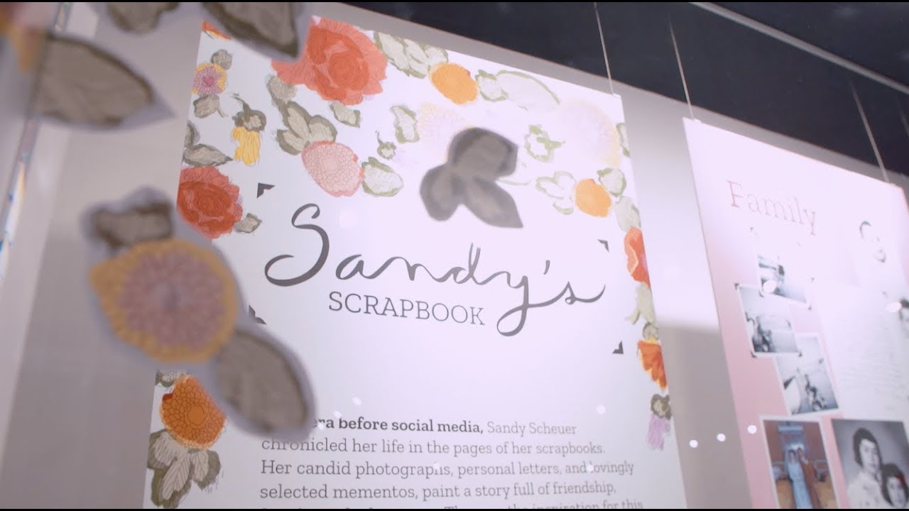 May 4 Visitors Center Debuts “Sandy’s Scrapbook” Exhibition