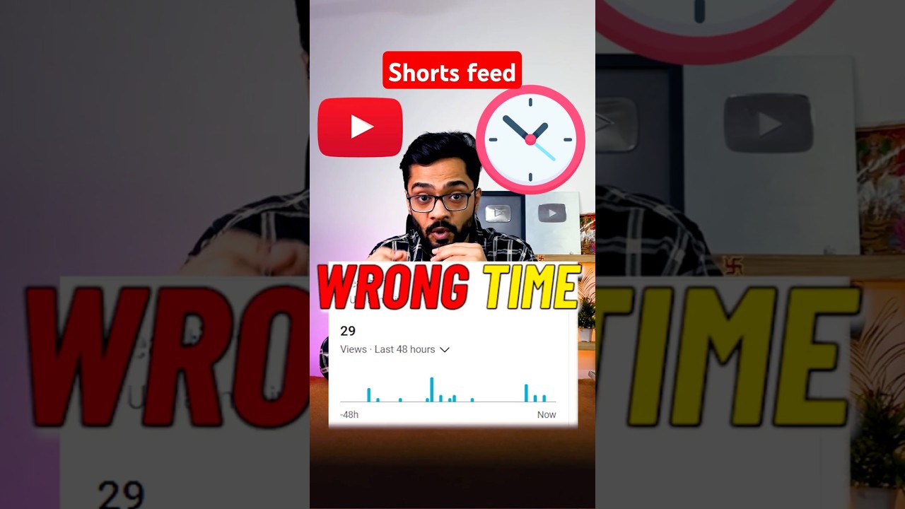 Best time to upload youtube shorts video | short feed me video kaise bheje