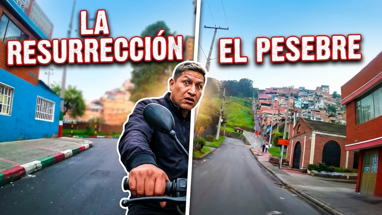 Recorriendo las lomas, la resurreccion y el pesebre (Bogotá)
