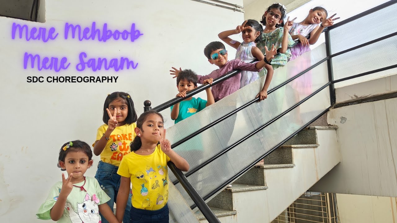 Mere Mehboob Mere Sanam | KIDS BATCH | SDC Choreography #electroniccity #badnewz #bangalore