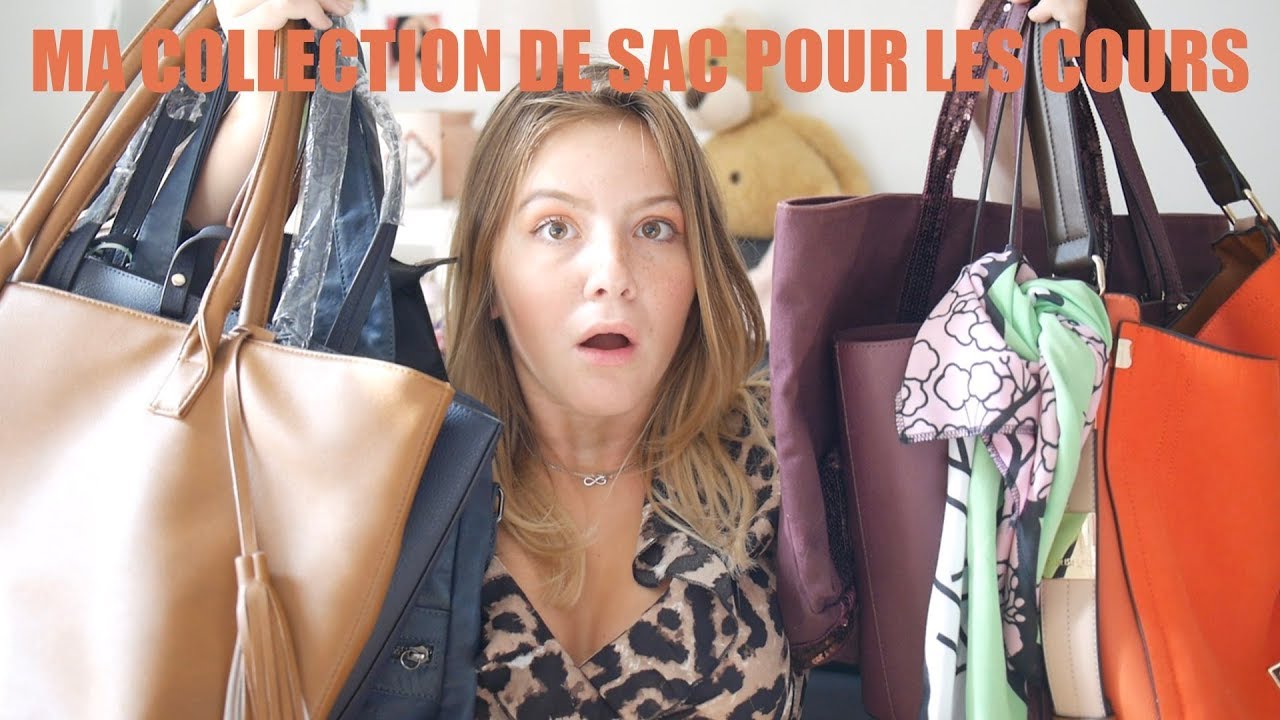 QUELLE SAC A MAIN CHOISIR POUR LES COURS + SAC A DOS