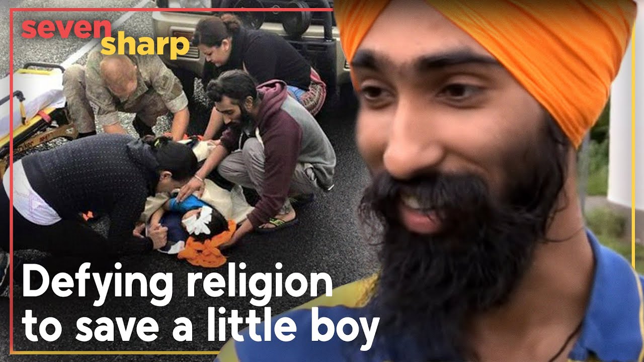 'You did such a wonderful thing': Huge surprise for hero Sikh man | Seven Sharp