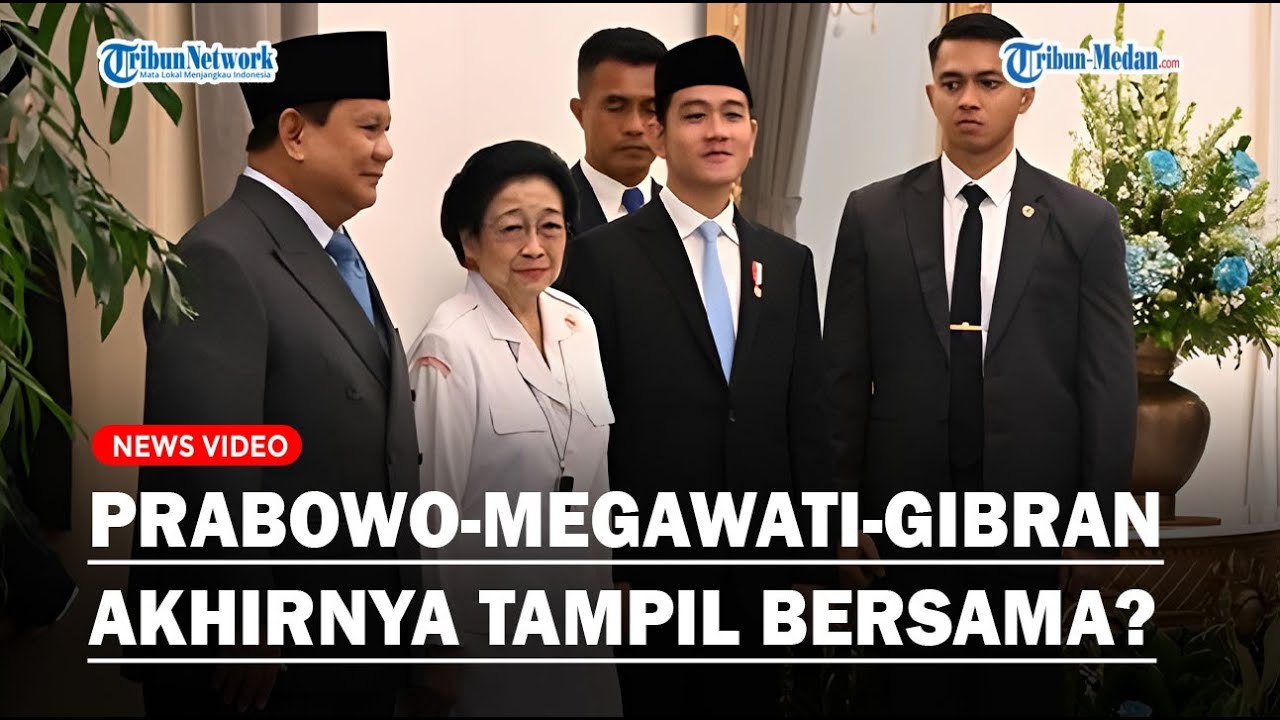 LANGKA❗ Prabowo-Megawati-Gibran Tampil Bersama di Peringatan Hari Lahir Pancasila