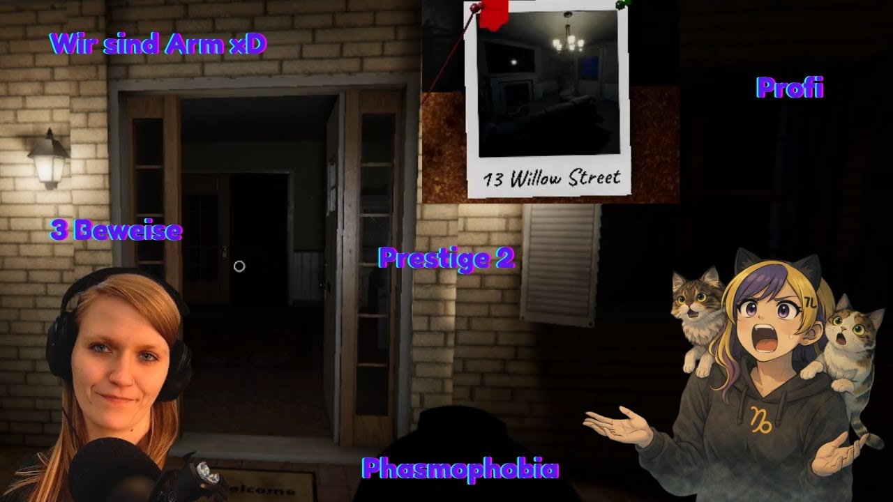 Entspannte runde auf Profi in der Willow Street | Prestige 2 | 3 Beweise | Phasmophobia