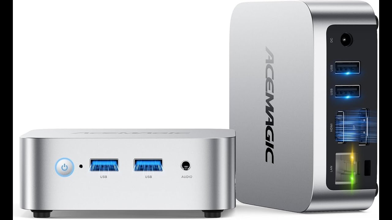 ACEMAGIC Mini PC Computers, Twin Lake N150 (Beat N97/N95) 16GB DDR4 RAM 256GB M.2 SSD