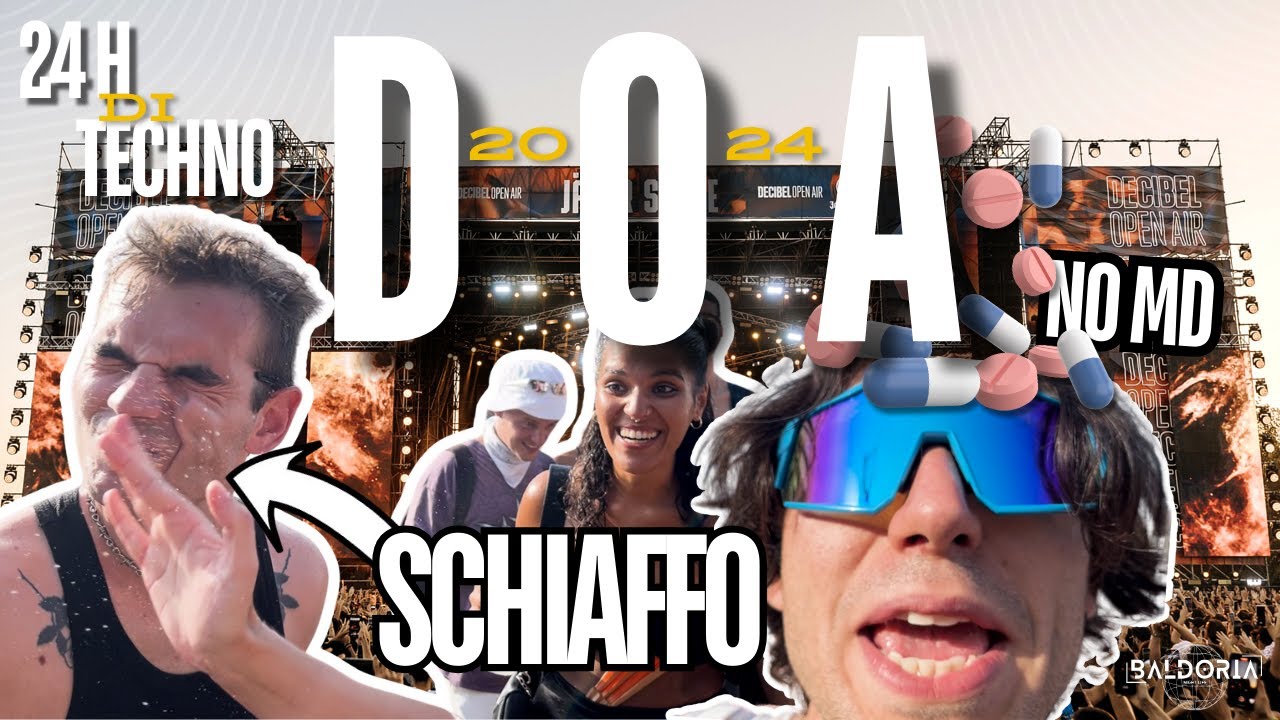 24 ORE di Techno tra FANGO, SCHIAFFI e DR***E - DECIBEL OPEN AIR 2024