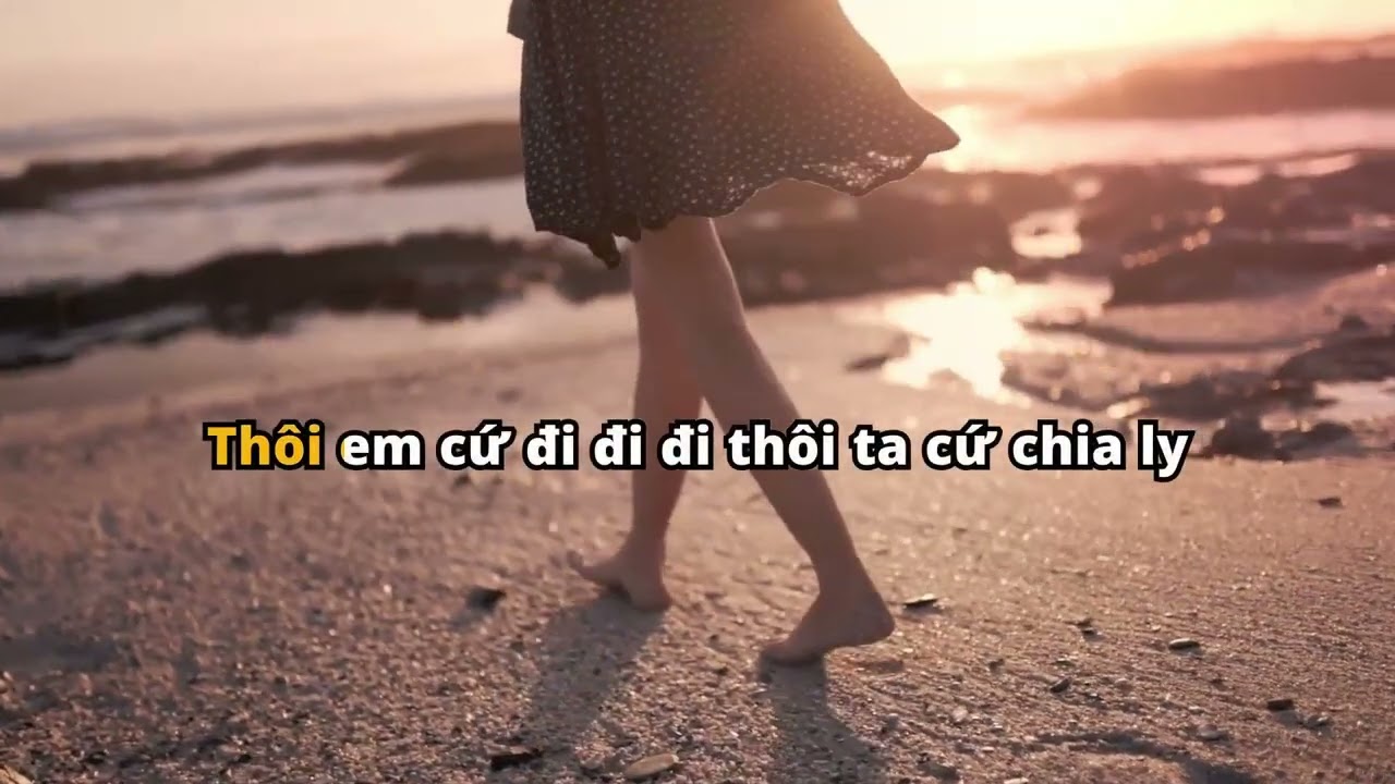 Thôi ta cứ chia ly..karaoke Huỳnh thiện Phương