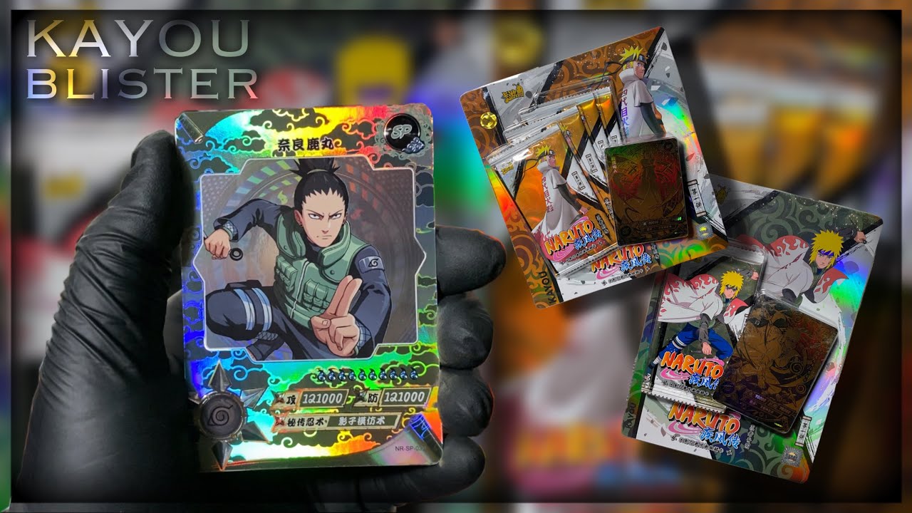 I Opened Naruto Kayou Blister Collection Tier 3/4 Wave 3