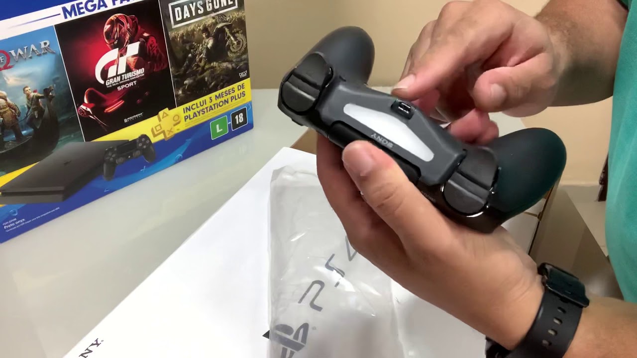 Unboxing PS4 slim comprado no site da KaBuM!