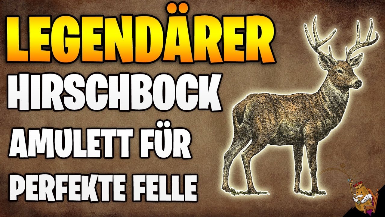 Red Dead Redemption 2: LEGENDÄRER Hirsch - Fundort und Amulett für PERFEKTE Felle | Tipps zur Jagd