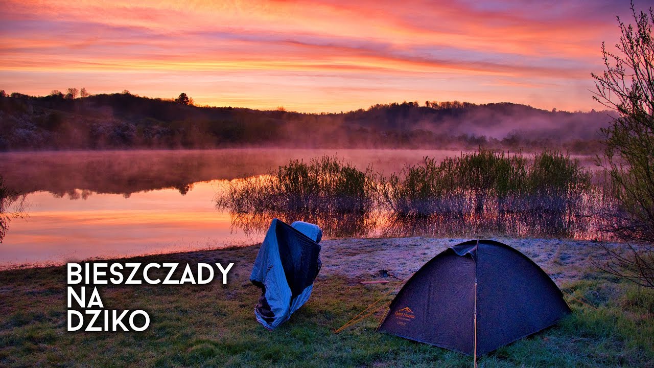Bieszczady na dziko. Mroźna noc i banan w czekoladzie