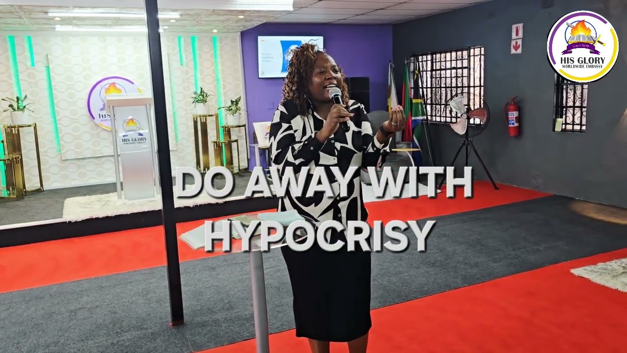 DO AWAY WITH HYPOCRISY 