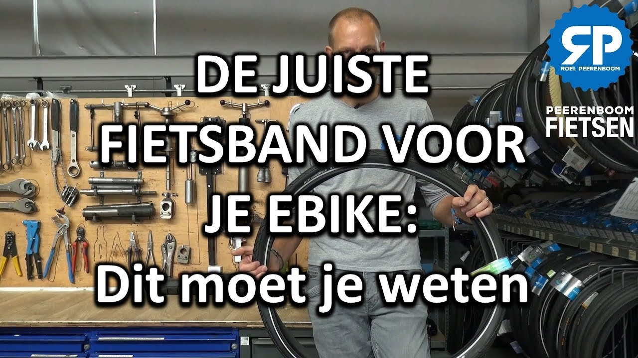 DE JUISTE BUITENBAND VOOR JE EBIKE: Dit moet je weten