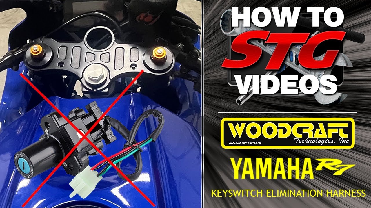 How To Install The Woodcraft Yamaha R7 Keyswitch Elimination Harness